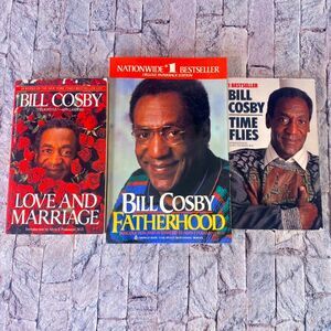 Bill Cosby Fatherhood Love & Marriage Time Flies Book Bundle 3 Vintage